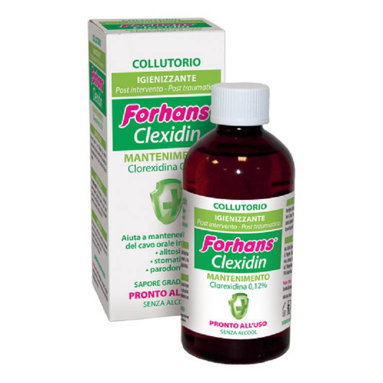 FORHANS CLEXIDIN 0,12 S/ALCOOL