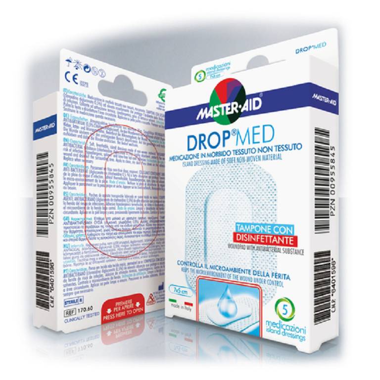 M-AID DROP MED 10X6 5P