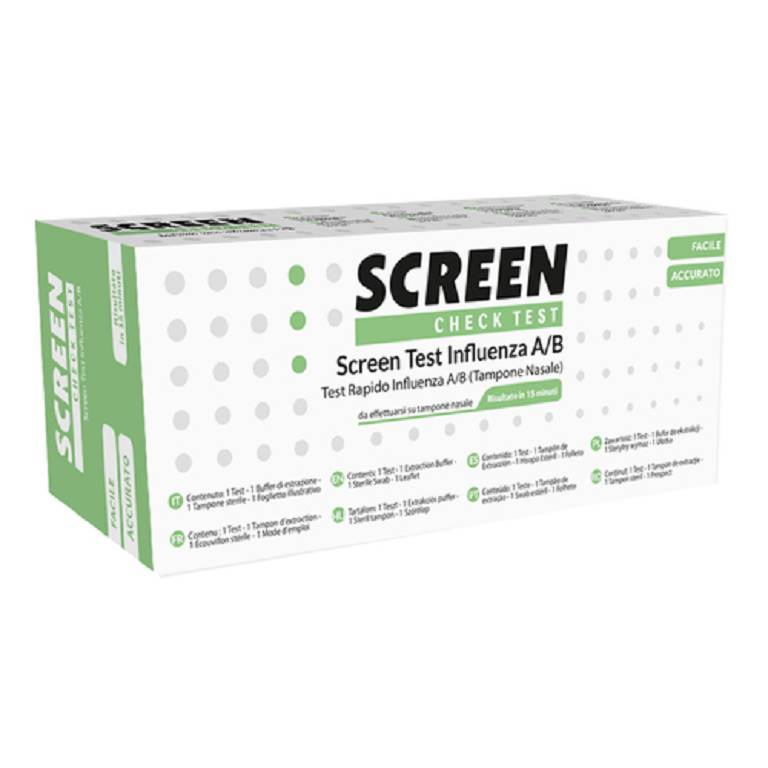 SCREEN TEST INFLUENZA A/B